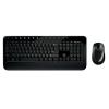 Microsoft Tastatur-Maus-Set Kabellos Desktop WD 2000 Wireless QWERTZ DE