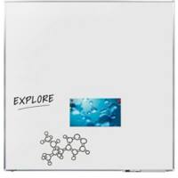 Tableau blanc Legamaster Premium Plus Montage mural Magnétique Émail Simple face 120 (L) x 120 (H) cm