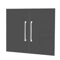 Portes Kerkmann Regalsystem Dante 1 800 x 730 mm Gris 2 Unités