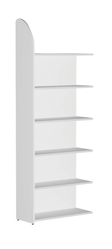 Éléments d'étagère Kerkmann Blanc 6 étagères 800 x 325 x 2 250 mm