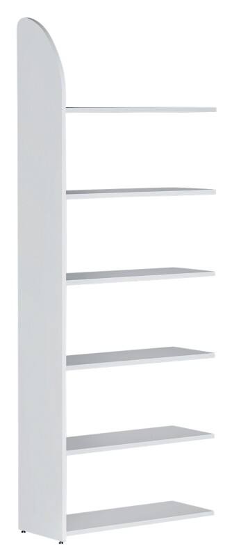 Kerkmann Dante Holz, Stahl Regalfeld 1.000 x 325 x 2.250 mm Weiß