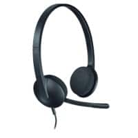 Logitech Kabelgebundenes USB Headset H340 Kopfbügel mit Geräuschunterdrückung Mikrofon Schwarz