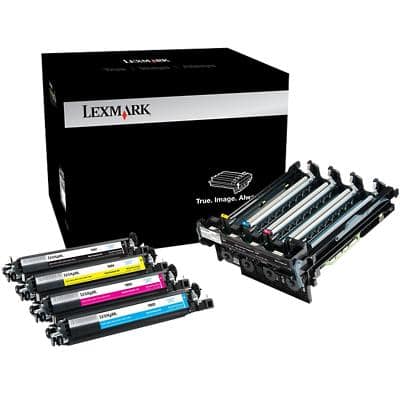 Kit d'imagerie D'origine Lexmark 70C0Z50 Noir et 3 Couleurs