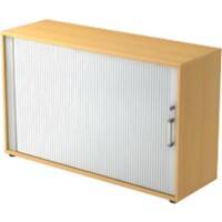 Hammerbacher Aktenschrank V1732S/6/S/CE Braun 1.200 x 400 x 748 mm