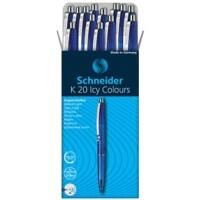 Schneider Kugelschreiber 132003 Blau 20 Stück