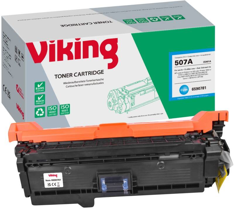 Toner Viking 507A Compatible HP CE401A Cyan