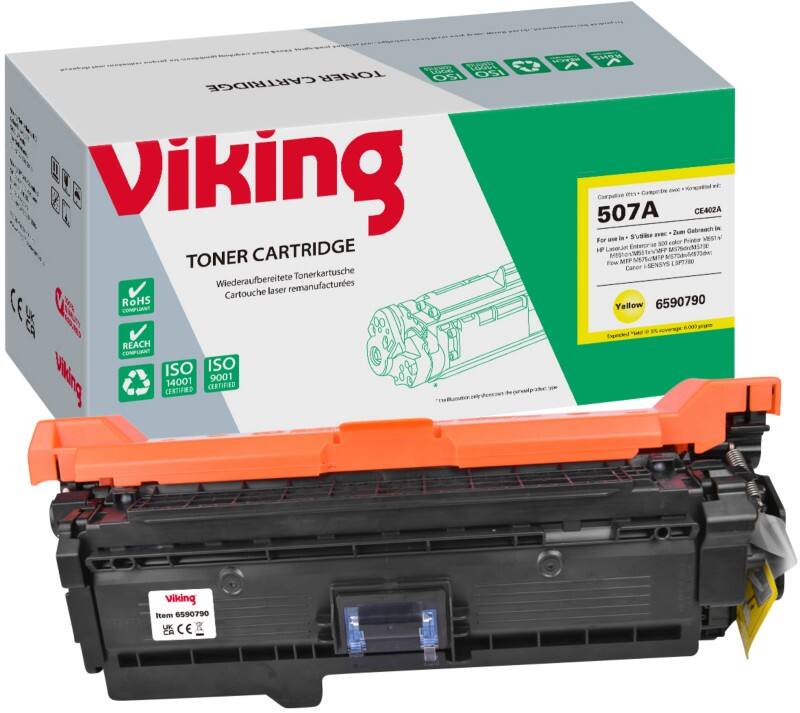 Toner Viking 507A Compatible HP CE402A Jaune