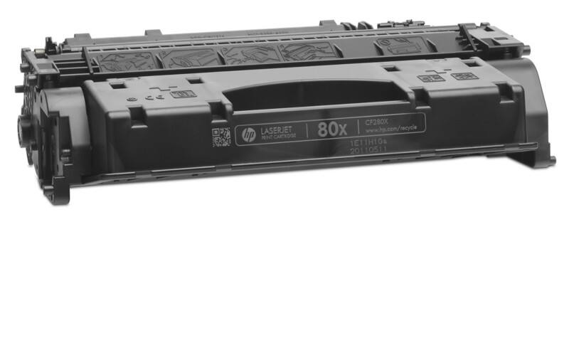 Toner HP 80X D'origine CF280XC Noir