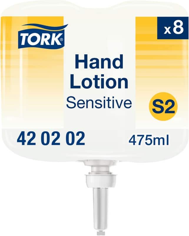 Tork Sensitive Handlotion Flüssig S2 Weiss 420202 8 Stück à 475 ml
