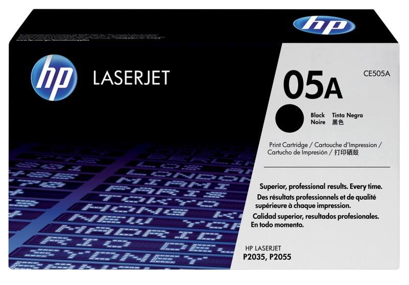 Toner HP 05A D'origine CE505AC Noir