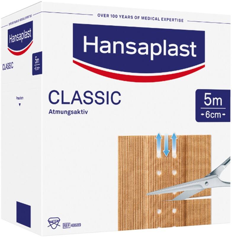 Hansaplast Pflaster Classic 6 cm (B)