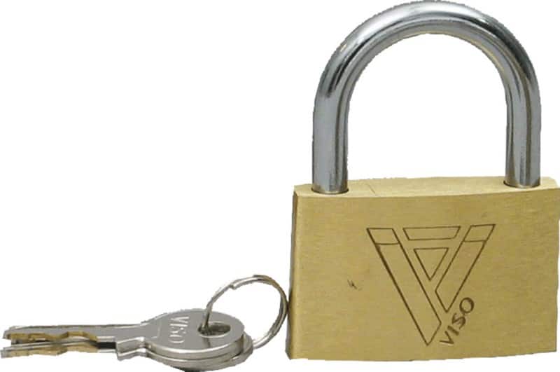 Cadenas pour casier Viso CAD401SB Bronze, argenté