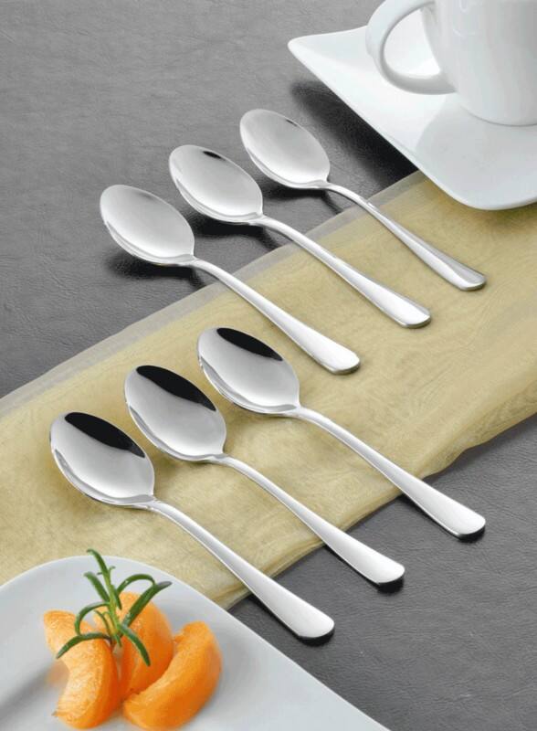 Couverts Esmeyer Sylvia Chrome 13,7 cm 12 Unités