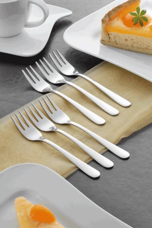 fourchettes à dessert Esmeyer Chrome 156-121 12 Unités