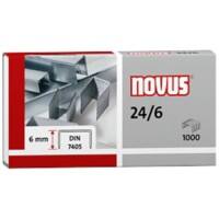 Agrafes Novus Novus Office 24/6 040-0158 Acier Argenté 1 000 Agrafes