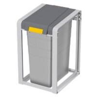 Hailo ProfiLine Öko XL Papierkorb 38 L Grau Kunststoff