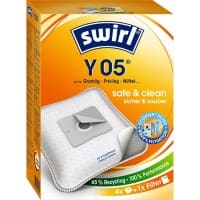 Sacs aspirateur Swirl Y05 Blanc 4 Unités