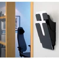 Présentoir mural A4 DURABLE Montage mural Noir 1709008060 24,7 x 10 x 36 cm 2 Unités