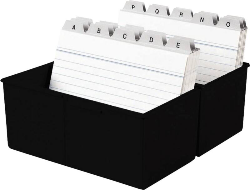 Boîte à fiches HAN 978-13 Noir 300 8,9 x 5,8 x 7,1 cm