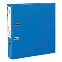 Exacompta PremTouch Ordner DIN A4+ 80 mm Blau 2 Ringe Pappkarton, PP (Polypropylen) Hochformat
