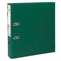 Exacompta PremTouch Ordner A4 Maxi 80 mm Dunkelgrün 2 Ringe Pappkarton, PP (Polypropylen) Glatt Hochformat