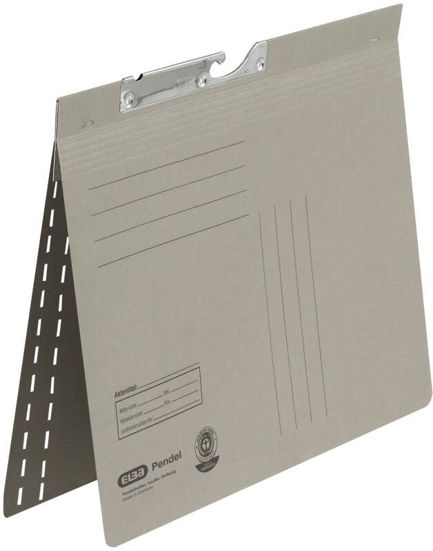 ELBA Hängehefter 100570021 A4 Grau Manilakarton
