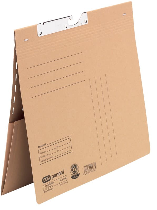 Dossier suspendu ELBA 100570027 A4 Carton manille Marron