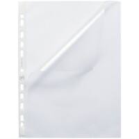 Pochette perforée OXFORD A4 Relief Transparent 120 microns Polypropylène Ouverture au-dessus et à gauche 11 perforations 71412FL 100 Unités