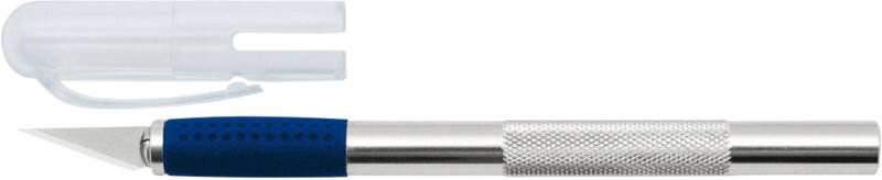 Scalpel WEDO 78621 Argenté, bleu Avec 3 lames de remplacement