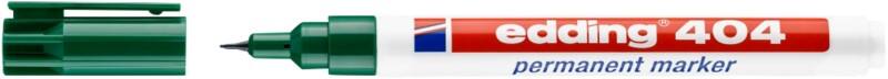 Marqueur permanent edding 404 Extra fin Ogive - 0,75 mm Vert