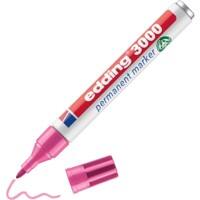 edding 3000 3000 Permanentmarker 100% Recycelt Mittel Rundspitze 1,5 - 3 mm Rosa Nachfüllbar Wasserbeständig