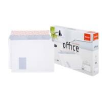 Elco Büro Briefumschläge Mit Fenster C4 324 (B) x 229 (H) mm Abziehstreifen Weiss 120 g/m² 50 Stück