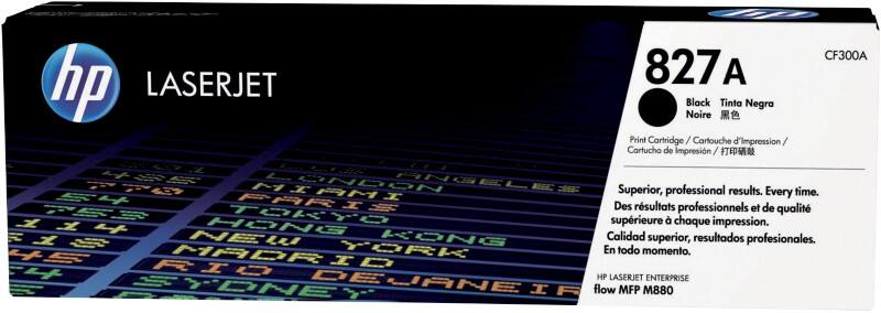 Toner HP 827A D'origine CF300AC Noir