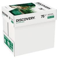 Discovery Eco-efficient Umweltfreundliches Kopier-/ Druckerpapier DIN A4 75 g/m² Weiss Quickbox mit 2500 Blatt