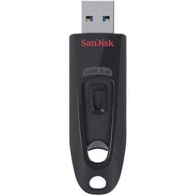 Clé USB SanDisk Cruzer Ultra 64 Go Noir