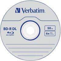 Disques Blu-Ray VERBATIM 43748 BD-R DL Bleu