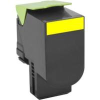 Toner Lexmark D'origine 80C20Y0 Jaune