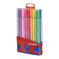 STABILO Faserschreiber Pen 68 ColorParade 1 mm Farbig sortiert 20 Stück