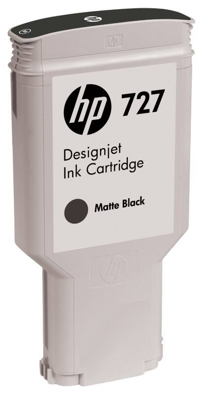 Cartouche jet d'encre HP 727 D'origine C1Q12A Noir Mat
