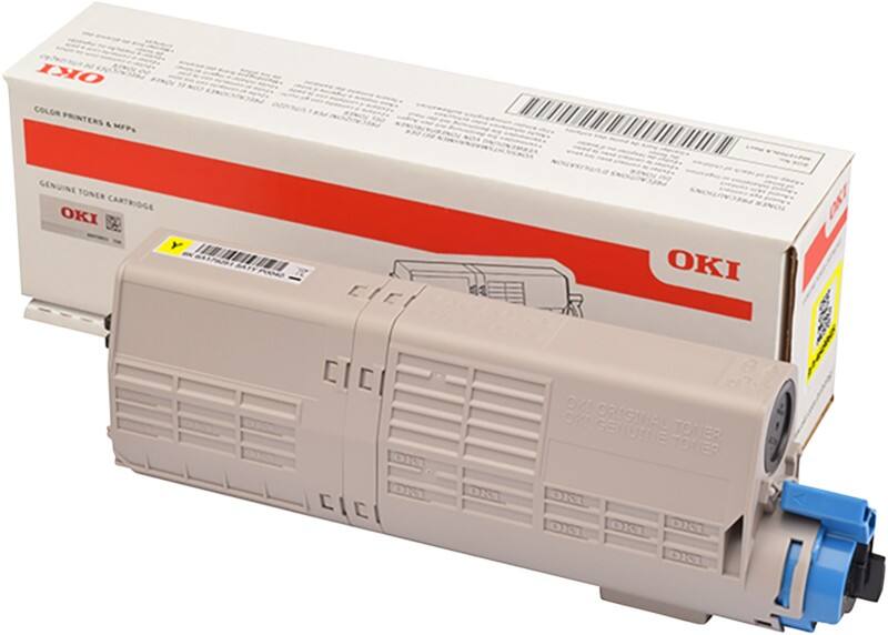 OKI Original Tonerkartusche 46490605 Gelb
