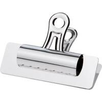 Pinces double clip Viking 100 mm Argenté Paquet de 6