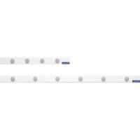 Rail mural magnétique magnetoplan Magnetowand 50 (l) x 0,05 (p) x 5 (h) cm Blanc