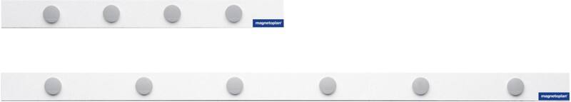 Bande magnétique magnetoplan Magnetowand 100 (l) x 0,05 (p) x 5 (h) cm Blanc