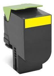 Toner Lexmark D'origine 70C20Y0 Jaune