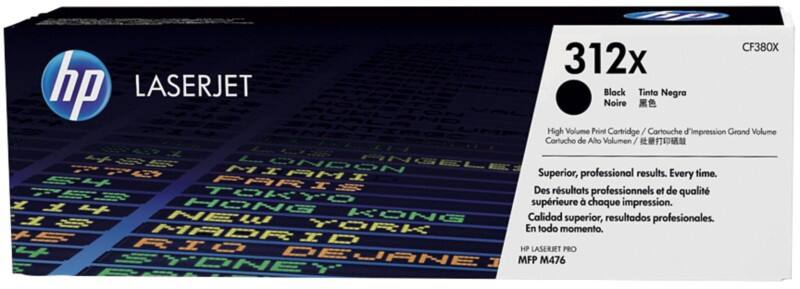 Toner HP 312X D'origine CF380X Noir