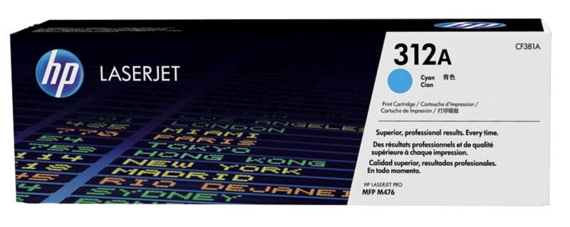 HP 312A Original Tonerkartusche CF381A Cyan