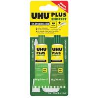 UHU Kraftkleber Permanent ENDFEST Flüssig Transparent 2 x 15 ml 45670