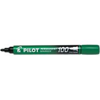 Marqueur permanent Pilot 100 Fin Pointe Ogive Vert