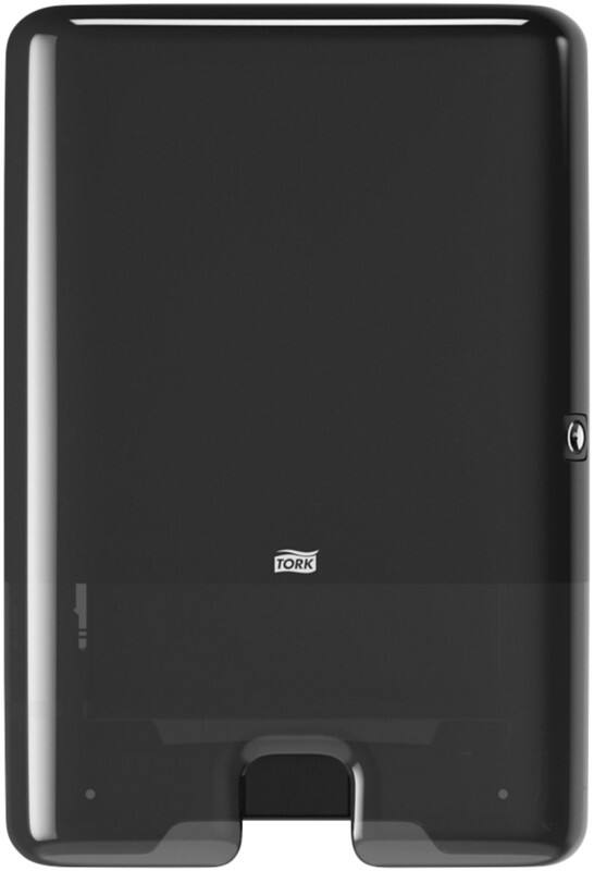 Tork Xpress 552008 H2 Falthandtuchspender Kunststoff Abschließbar Manuell Schwarz