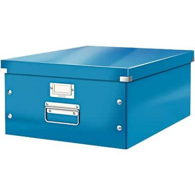 Leitz Click & Store WOW Aufbewahrungsbox A3 Laminierte Hartpappe Blau 48,2 x 36,9 x 20 cm